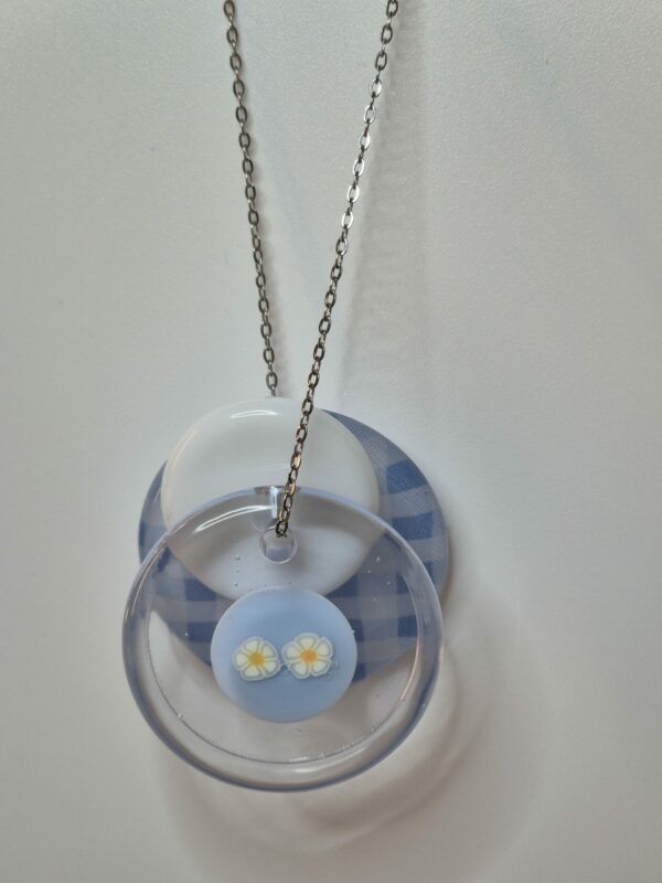 Collier Choupinette bleu