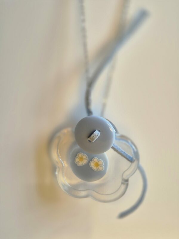 Collier Choupette bleu