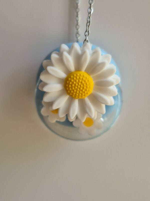 Collier Pâquerette bleu