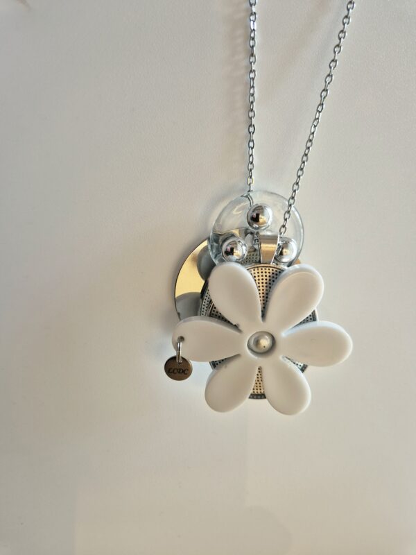Collier DISCO blanc