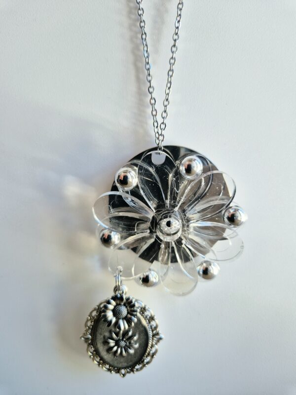 Collier DISCO POP transparent